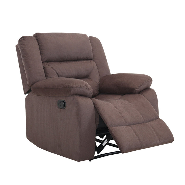Sofá Reclinable Tribeca 1 Cuerpo Chocolate