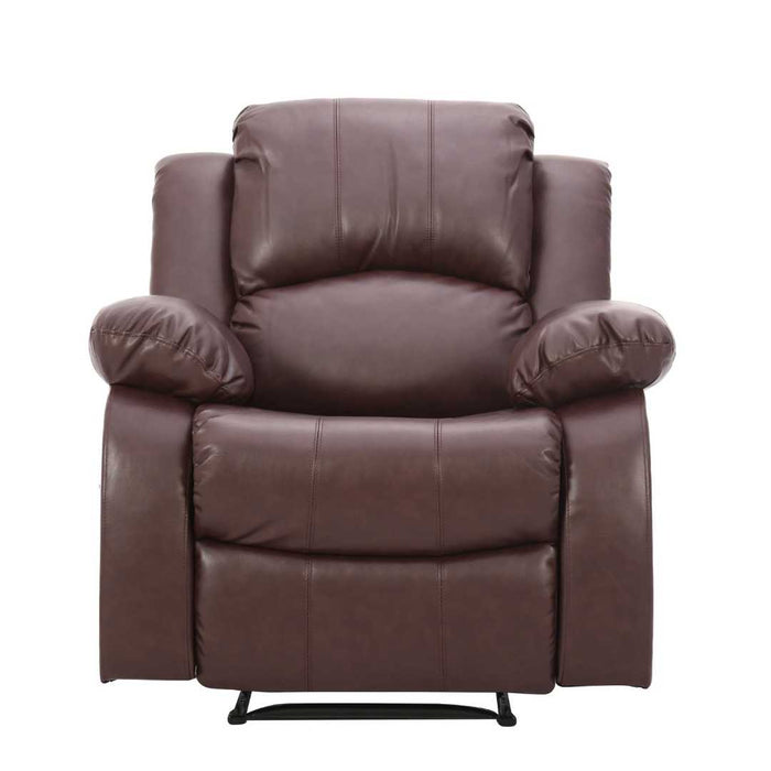 Sofá Reclinable Boston 1 Cuerpo Red Brown