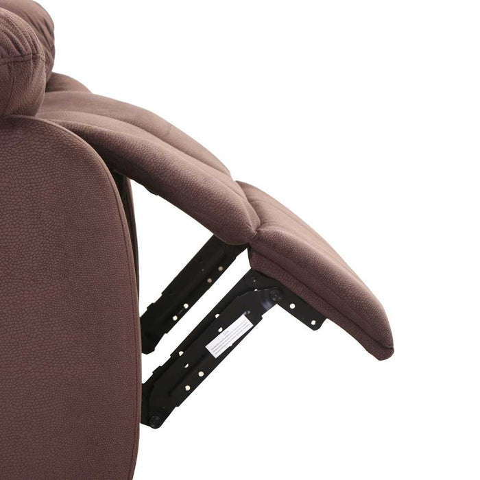 Sofá Reclinable Alabama 1 Cuerpo Chocolate