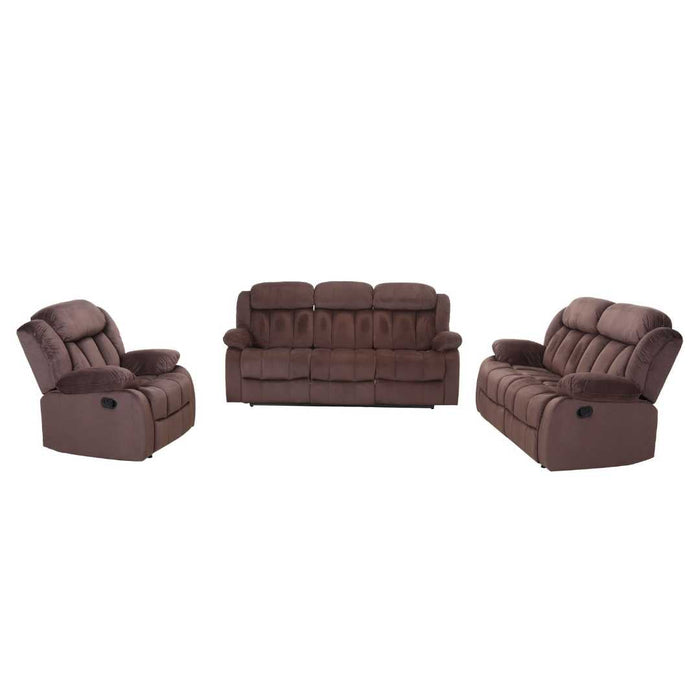Sofá Reclinable Alabama 1 Cuerpo Chocolate