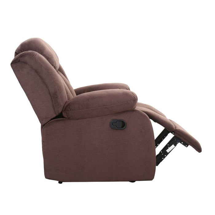 Sofá Reclinable Alabama 1 Cuerpo Chocolate