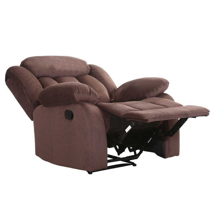 Sofá Reclinable Alabama 1 Cuerpo Chocolate