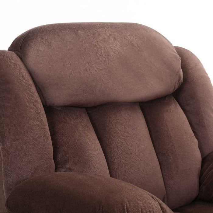 Sofá Reclinable Alabama 1 Cuerpo Chocolate
