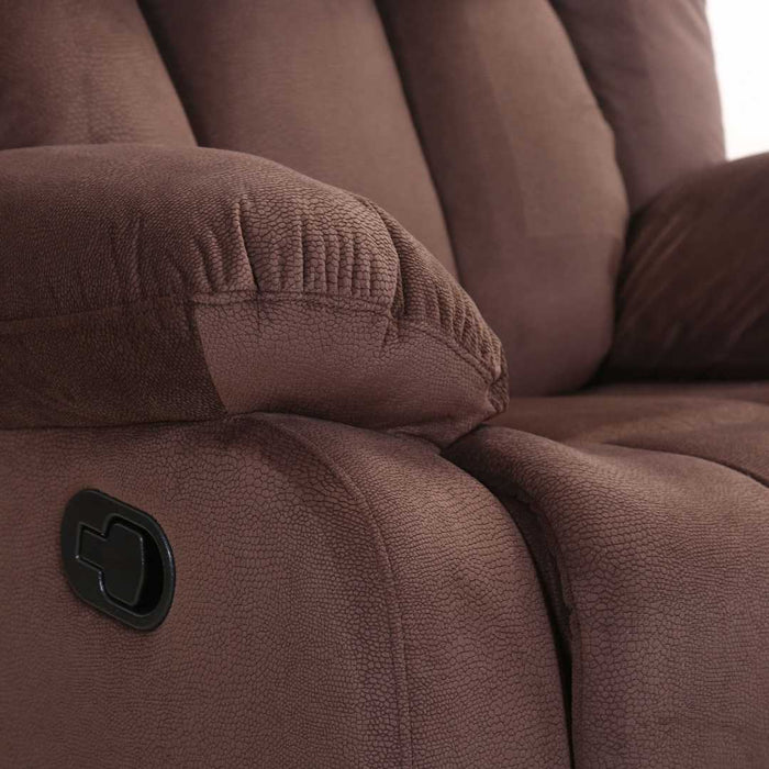 Sofá Reclinable Alabama 1 Cuerpo Chocolate