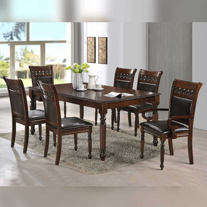 Juego De Comedor Ferrara 4 Sillas + 2 Sitiales